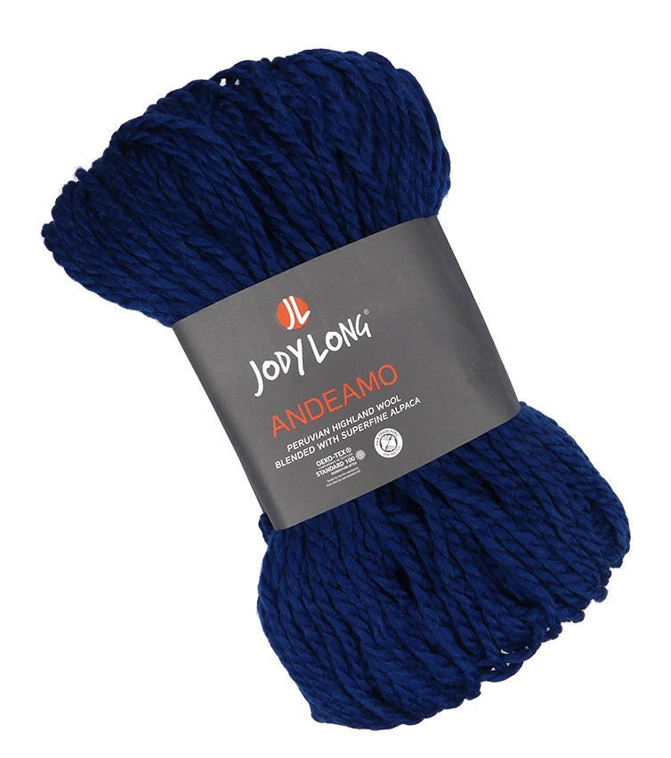 Jody Long Andeamo - Navy (Color #032) - BIG 200 GRAM SKEINS