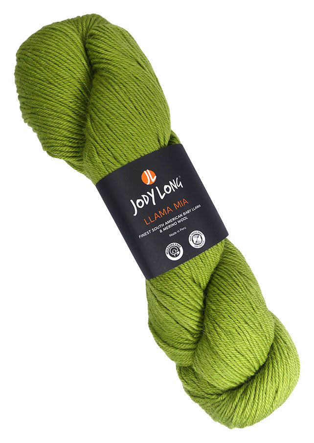 Jody Long Llama Mia - Grass (Color #015) - FULL BAG SALE (5 SKEINS)