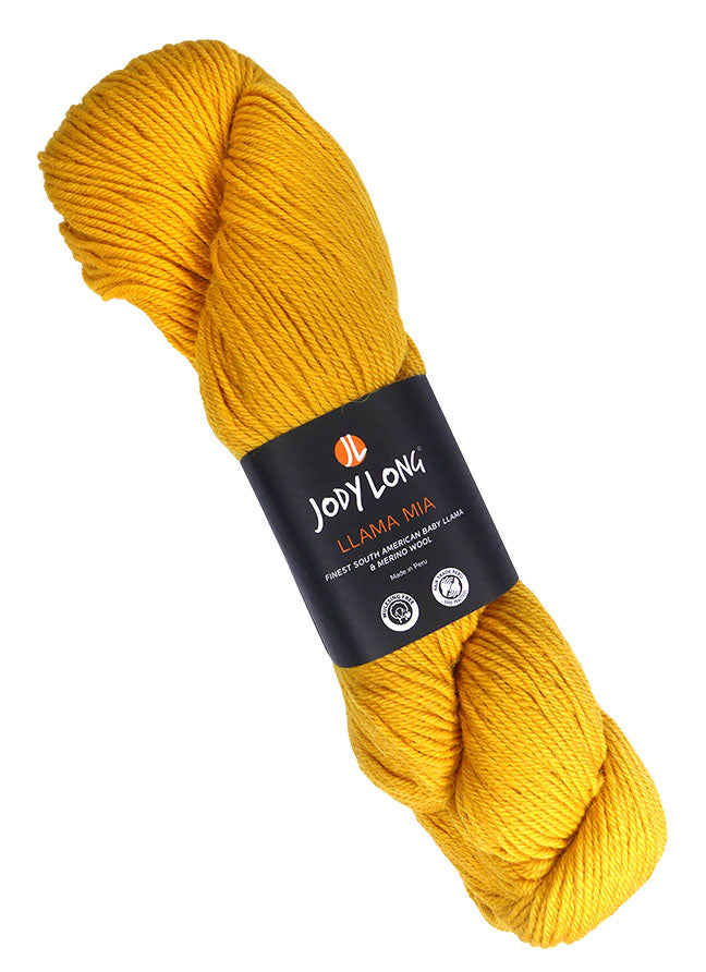 Jody Long Llama Mia - Golden (Color #016) - FULL BAG SALE (5 SKEINS)