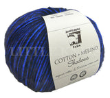 Juniper Moon Farm Cotton + Merino Shadows - Sapphire (Color #204)