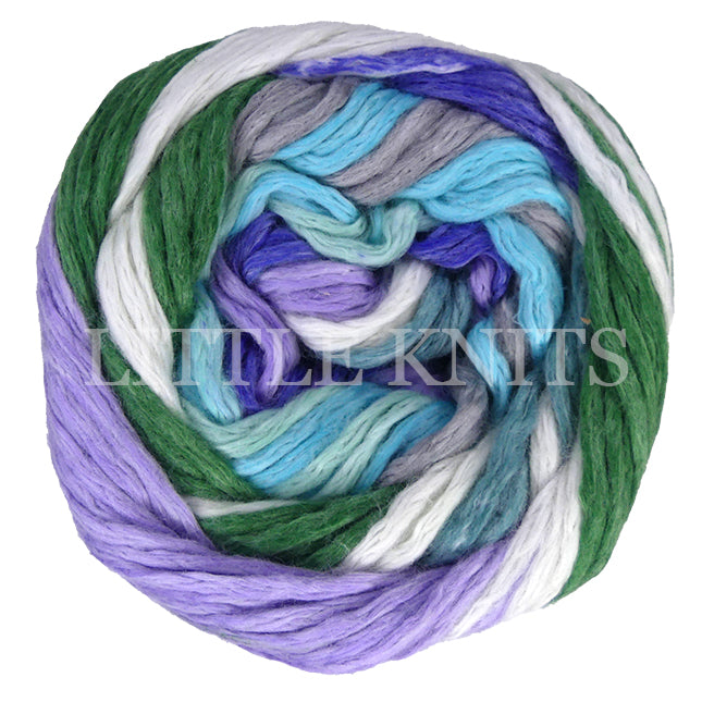 Juniper Moon Farm Cumulus Stripes - Caribbean Sea (Color #512)