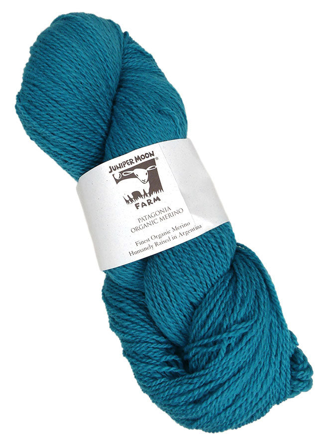 Juniper Moon Farm Patagonia Organic Merino - Turquoise (Color #123)
