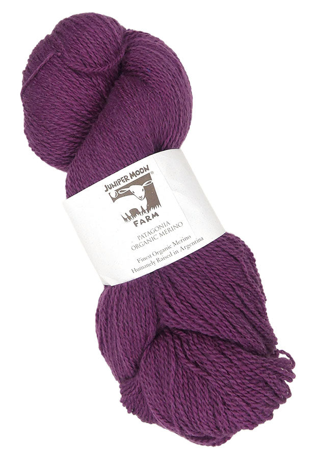 Juniper Moon Farm Patagonia Organic Merino - Boysenberry (Color #136)