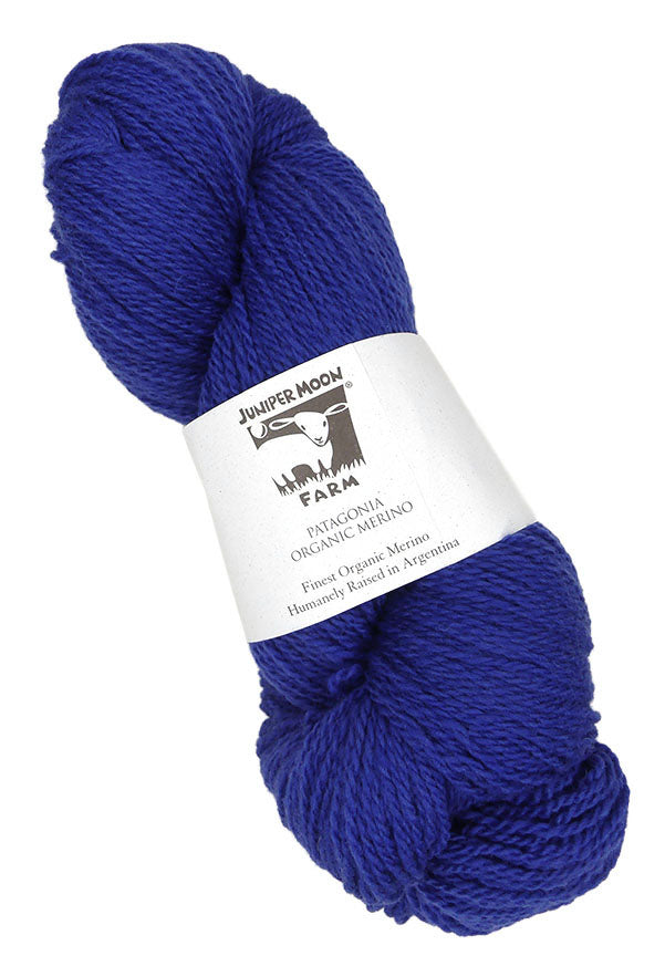Juniper Moon Farm Patagonia Organic Merino - Cobalt (Color #153)