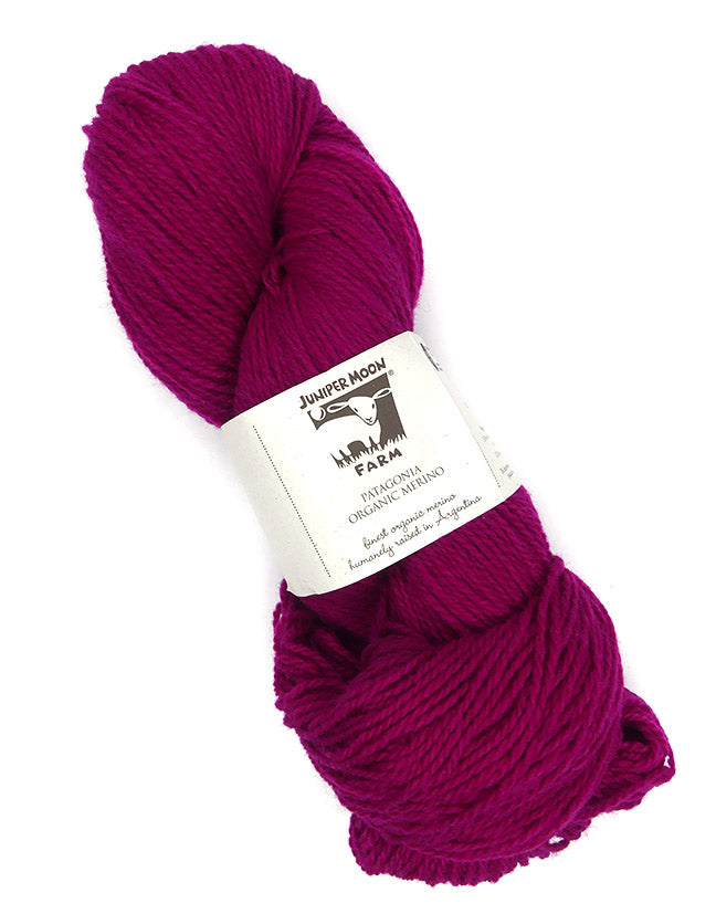 Juniper Moon Farm Patagonia Organic Merino - Dragonfruit (Color #155)