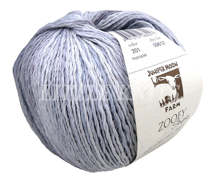 Juniper Moon Farm Zooey Stripes - Film Noir (Color #201)