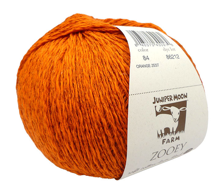 Juniper Moon Farm Zooey - Orange Zest (Color #84)