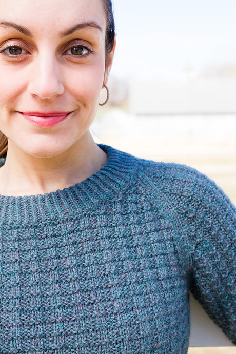 A Juniper Moon Farm Herriot Pattern - Waffley Pullover (PDF)