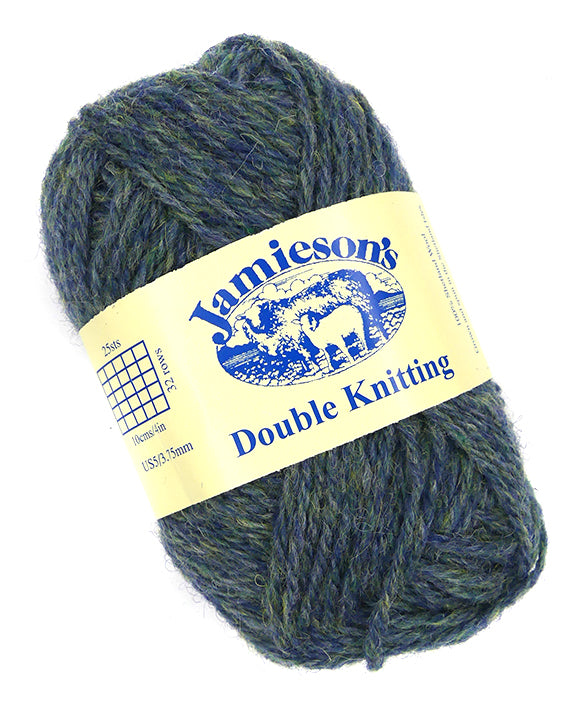 Jamieson's Double Knitting - Blue Lovat (Color #232) on sale at little knits
