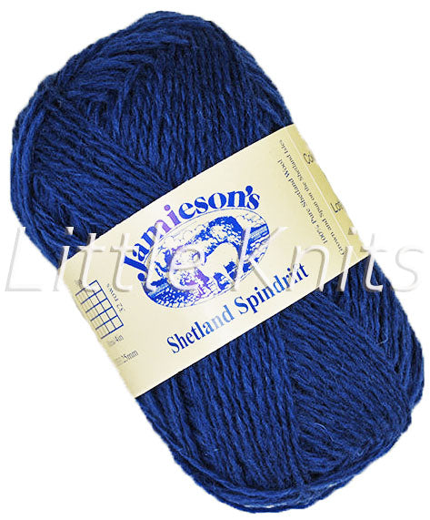 Jamieson's Shetland Spindrift - Cobalt (Color #684) Dye Lot #1236