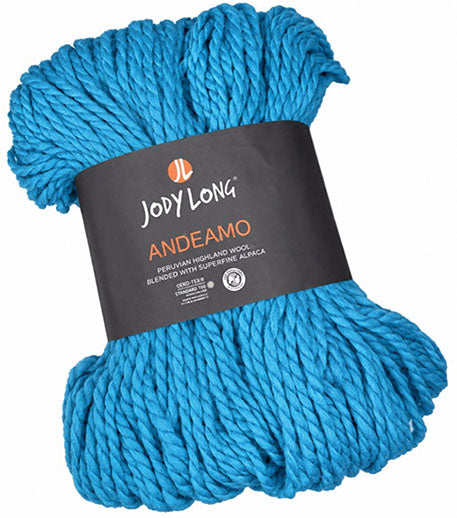 Jody Long Andeamo - Turquoise (Color #034) - BIG 200 GRAM SKEINS