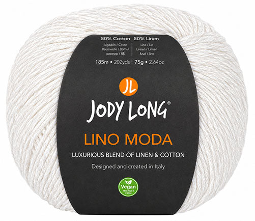 Jody Long Lino Moda - Paper (Color #001) - TEN SKEINS