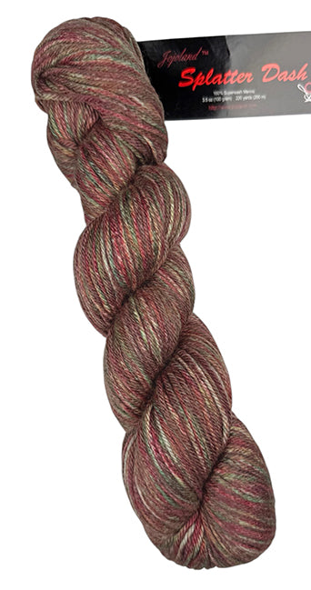 Jojoland Splatter Dash - Fall Mountain (Color #SD040) knitting and crochet yarn on sale at Little Knits