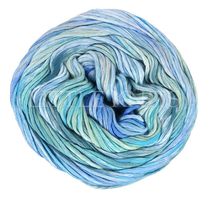Juniper Moon Farm Cirrus Jacquard - Blue Lagoon (Color #406) on sale at Little Knits