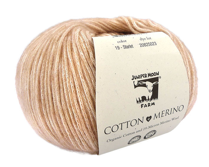 Juniper Moon Farm Cotton + Merino - Starlet (Color #19)