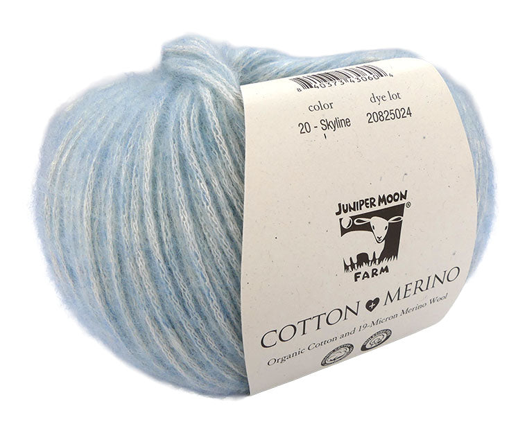 Juniper Moon Farm Cotton + Merino - Skyline (Color #20)