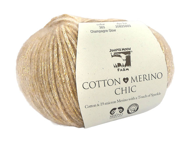 Juniper Moon Farm Cotton + Merino Chic - Champagne Glow (Color #303)