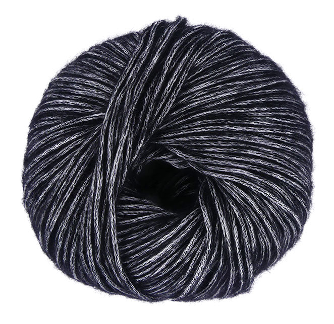 Juniper Moon Farm Cotton + Merino Shadows - Snowflake Obsidian (Color #210)