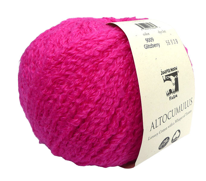 Color 9009 Juniper Moon Farm Altocumulus - Glitzberry (Color #9009) – Little Knits