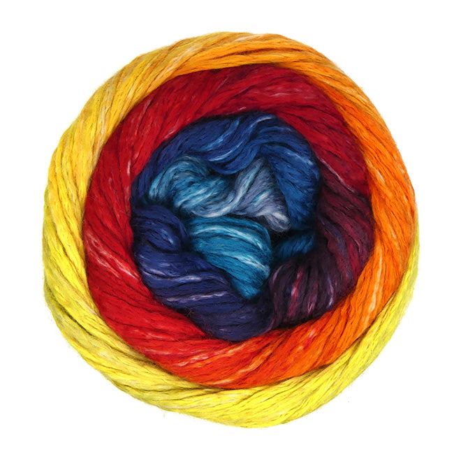 Juniper Moon Farm Cumulus Rainbow - Sunkissed Flame (Color #233)