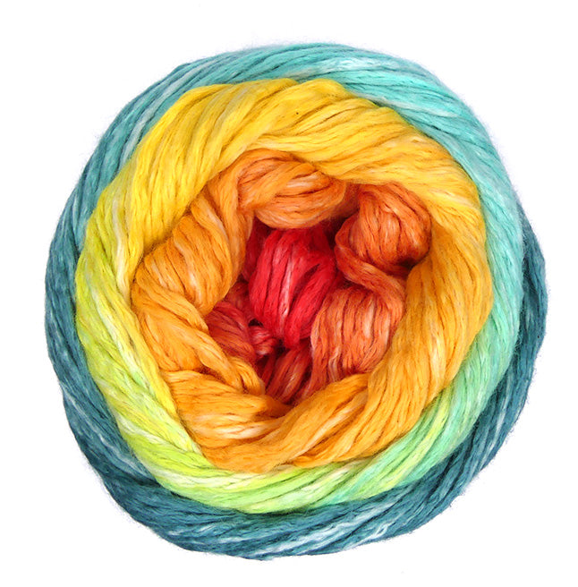 Juniper Moon Farm Cumulus Rainbow - Radiant Sea (Color #235)