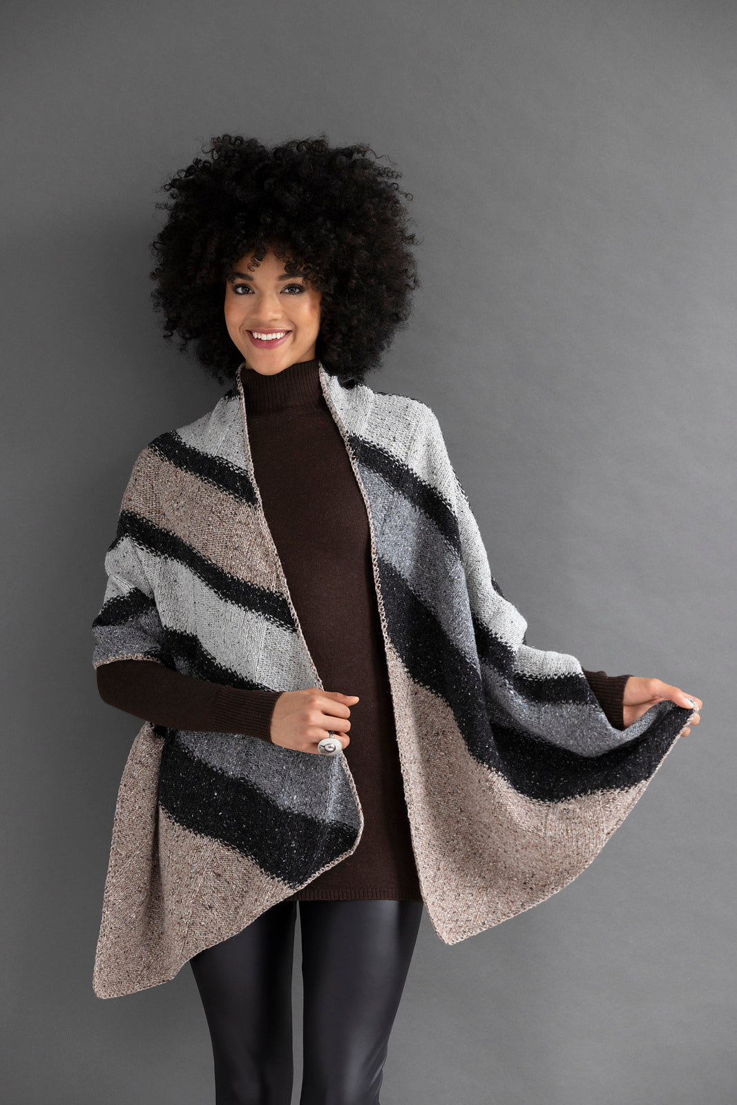 Juniper Moon Wrap Pattern - Okapi (PDF) knitting pattern on sale at Little Knits