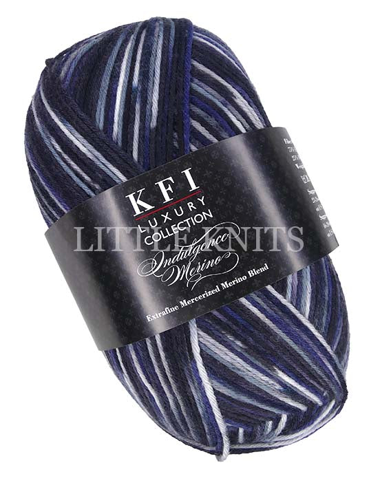 KFI Luxury Collection Indulgence Merino - New Atlantic (Color #1000) Sock Yarn Sale at Little Knits