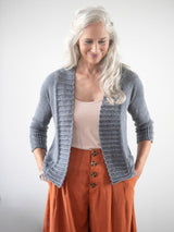 A Berroco Ultra Wool Fine Pattern - Kalona Cardigan (PDF)