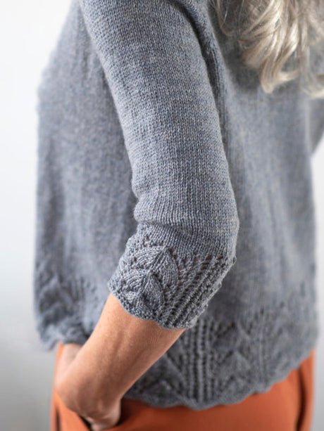 A Berroco Ultra Wool Fine Pattern - Kalona Cardigan (PDF)