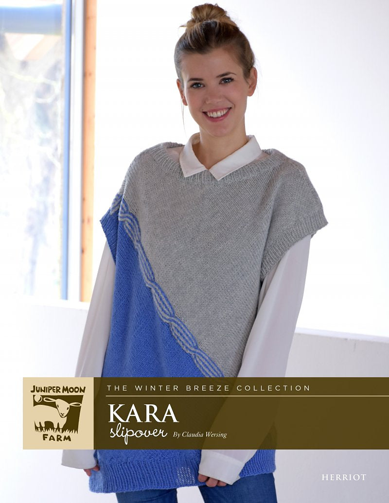 A Juniper Moon Farm Herriot Pattern - Kara Slipover (PDF)