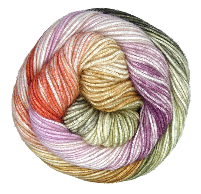 Katia Concept Illusion Merino - Green-Ochre-Rose (Color #300)