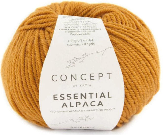 Katia Concept Essential Alpaca - Wild Honey (Color #84)