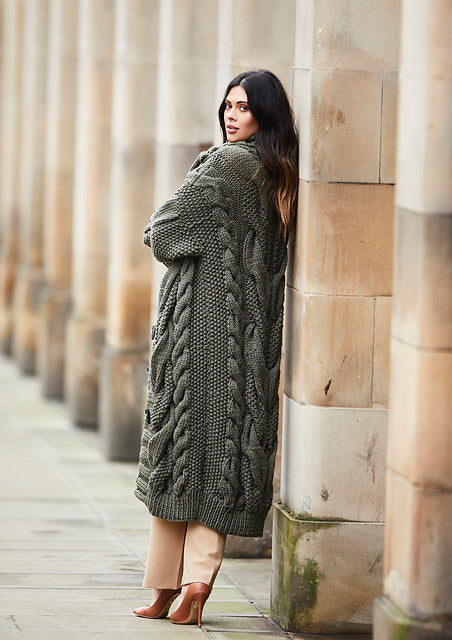 A Rowan Big Wool Pattern - Kloss (PDF)