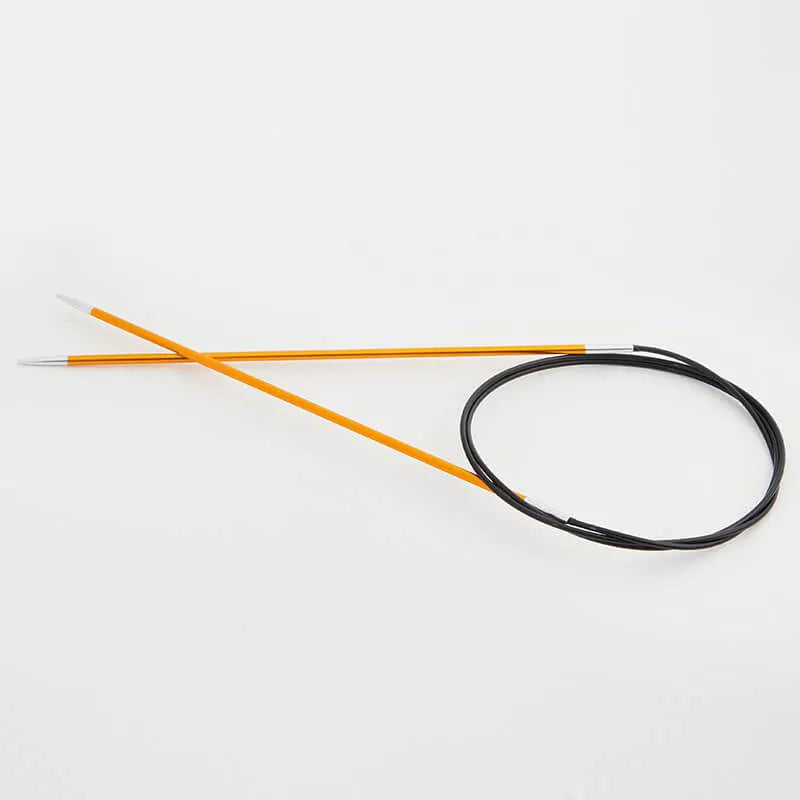 KnitPro Zing 16" Fixed Circular Needles - US 1 (2.25 mm) on sale at Little Knits