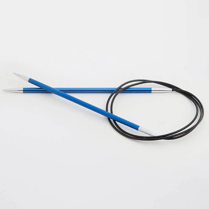 KnitPro Zing 16" Fixed Circular Needles - US 6 (4.00 mm) on sale at Little Knits