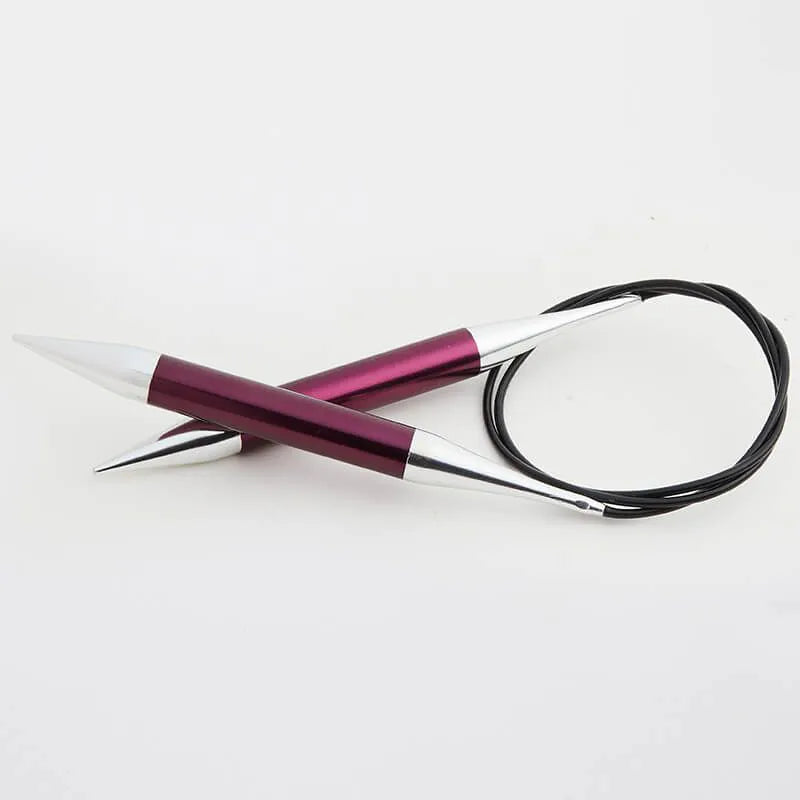 KnitPro Zing 24" Fixed Circular Needles - US 17 (12.00 mm) on Sale at Little Knits