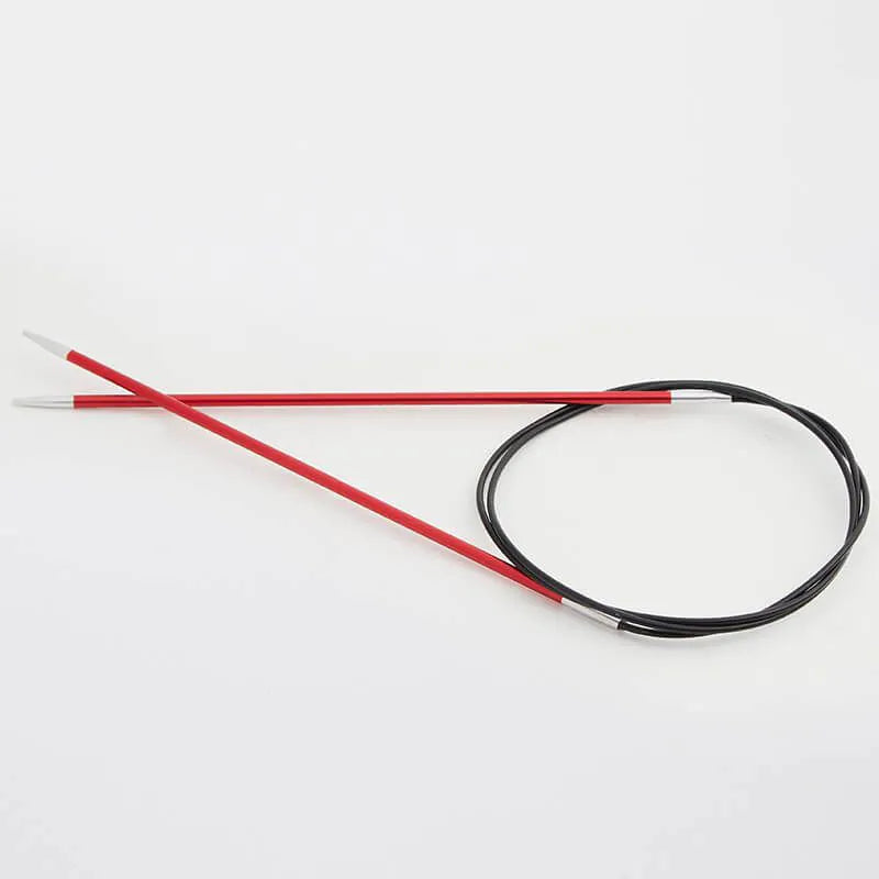 KnitPro Zing 32" Fixed Circular Needles - US 1.5 (2.50 mm) on sale at Little Knits