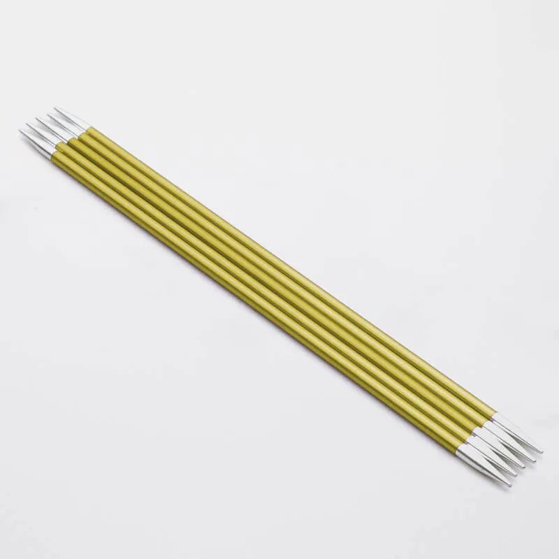 KnitPro Zing 8" Double Point Needles - US 4 (3.50 mm) on sale at Little Knits