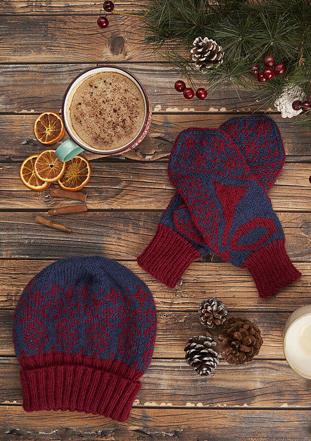 A Rowan Alpaca Soft DK Pattern - Kongle Mittens (PDF)