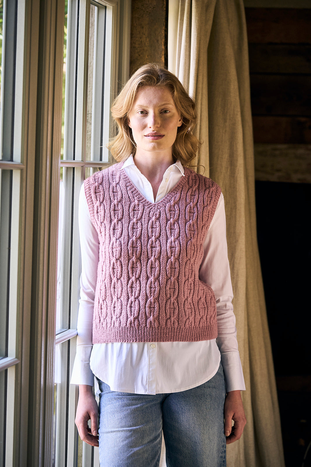 A Rowan Norwegian Wool Pattern - Kongsfjord Vest (PDF)