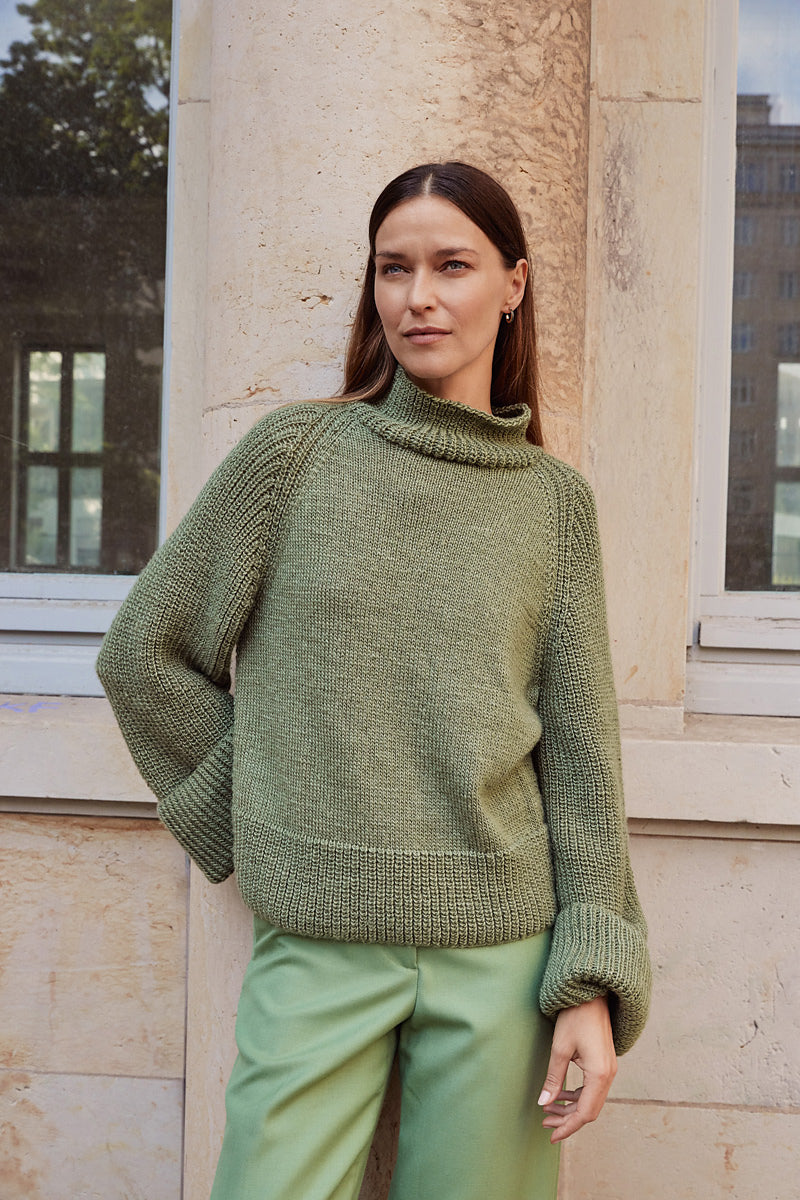 A Lana Grossa Pattern - Setosa Pullover (PDF)