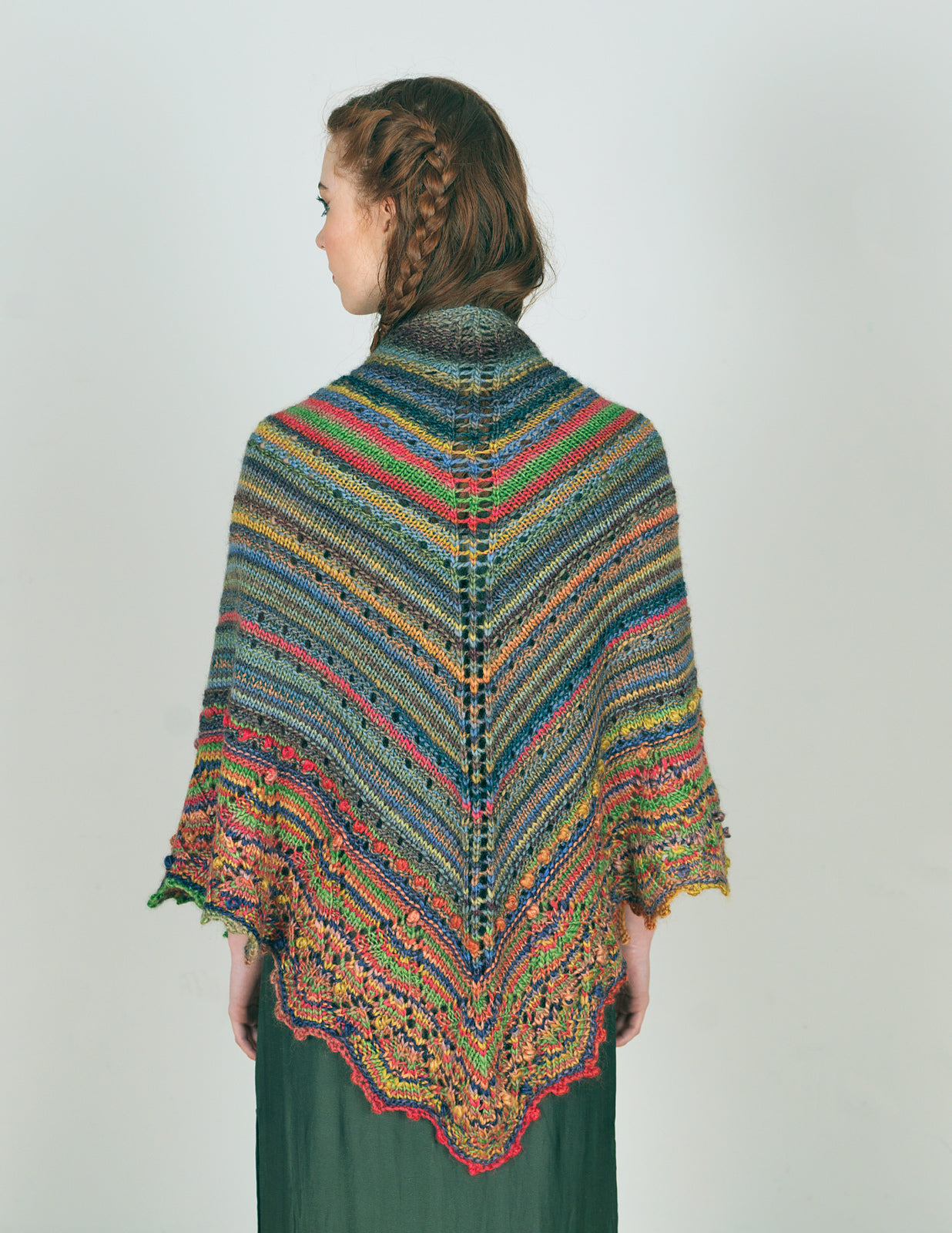 A Louisa Harding Amitola Grande Pattern - Hattie Shawl (PDF)