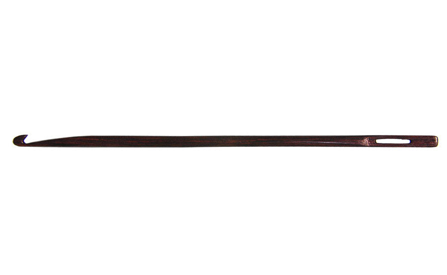 Lacis Locker Needle [Hook/Eye] 5.5" x 4mm Rosewood
