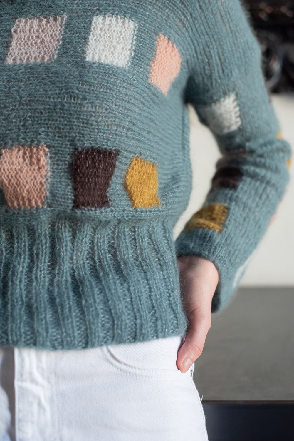 A FREE Laines du Nord Pattern - Square Color Jersey (PDF)