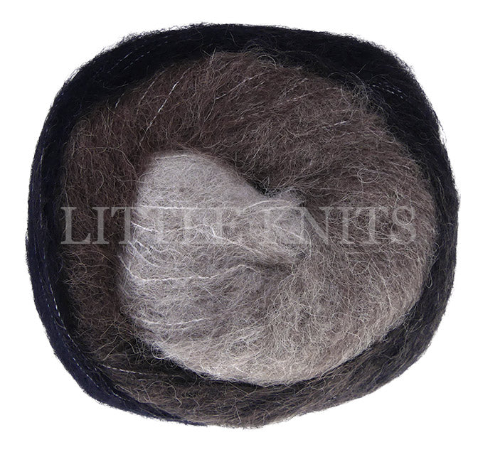 Laines Du Nord Poema Alpaca - Brown/Taupe/Grey (Color #104) Knitting and Crochet Yarn at Little Knits