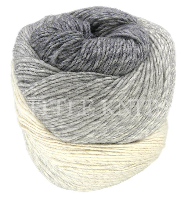 Laines Du Nord Poema Cashmere - Taupe/Silver (Color #106) Knitting and Crochet Yarn at Little Knits