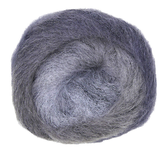 Laines Du Nord Poema Mohair - Greys (Color #02) Knitting and Crochet Yarn on sale at Little Knits