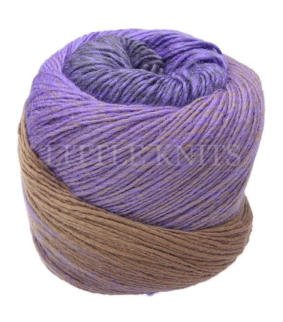 Laines Du Nord Poema - Purple Brown Degradé (Color #604)