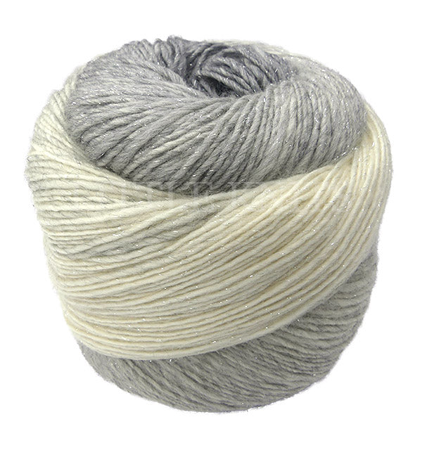 Laines Du Nord Poema Glitter - Silver (Color #103)