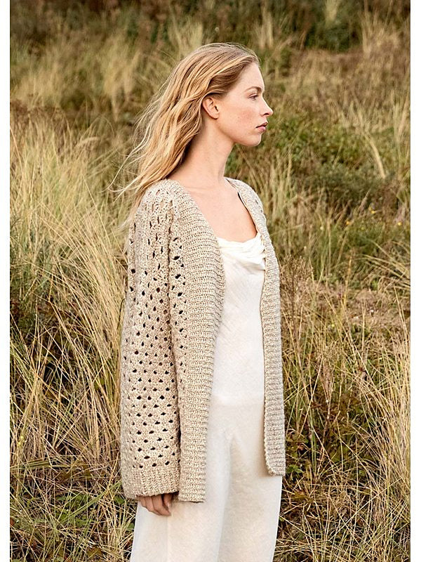 A FREE Lana Grossa Bottoni Crochet Pattern - Crochet Jacket (Design 4) (PDF)